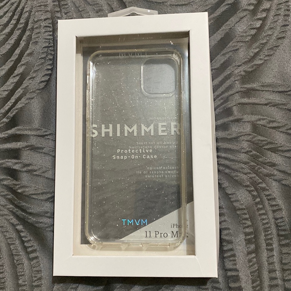 TMVM shimmer protective snap on iPhone 11 Pro Max case